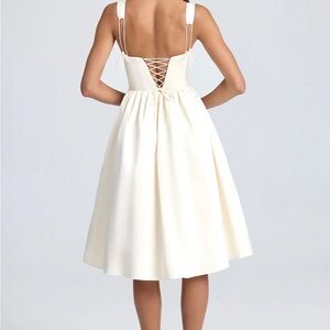 Oh Polly Ivory Midi Dress
